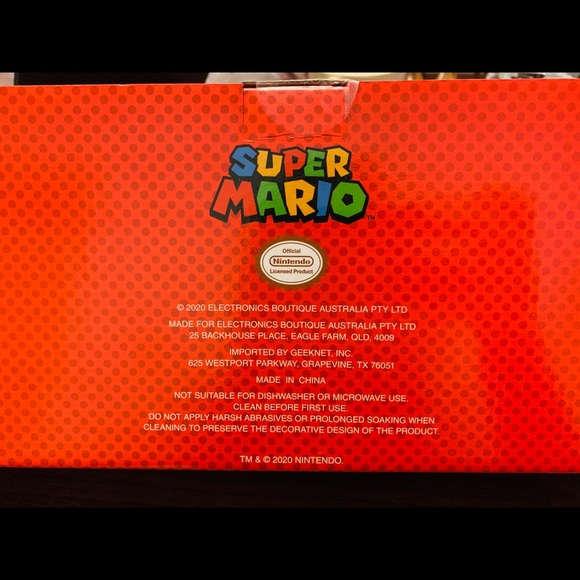 Collectible Super Mario Glassware Set **RARE** - Picture 3 of 3